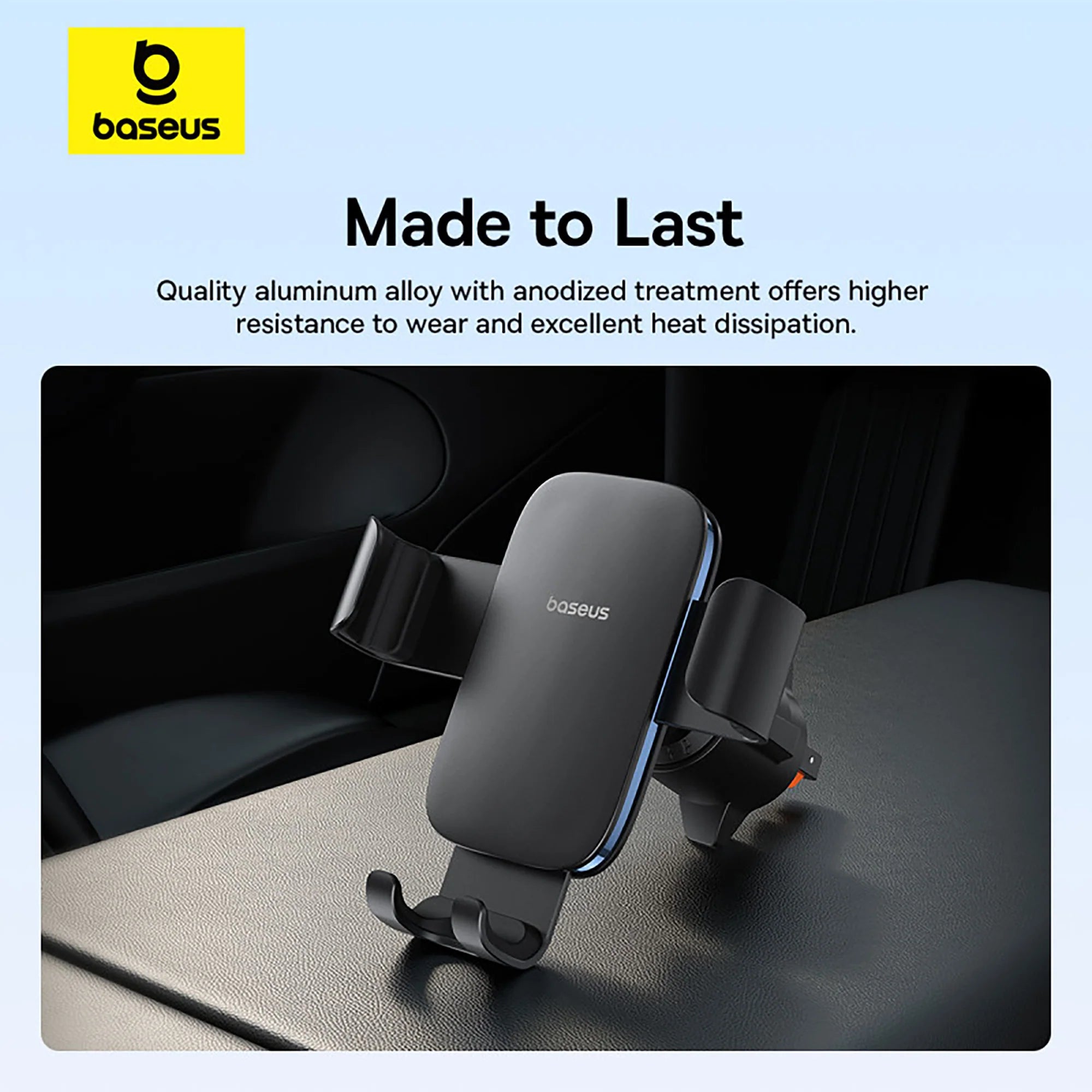 Baseus Metal Age 3 Gravity Car Mount (Air Vent Version)