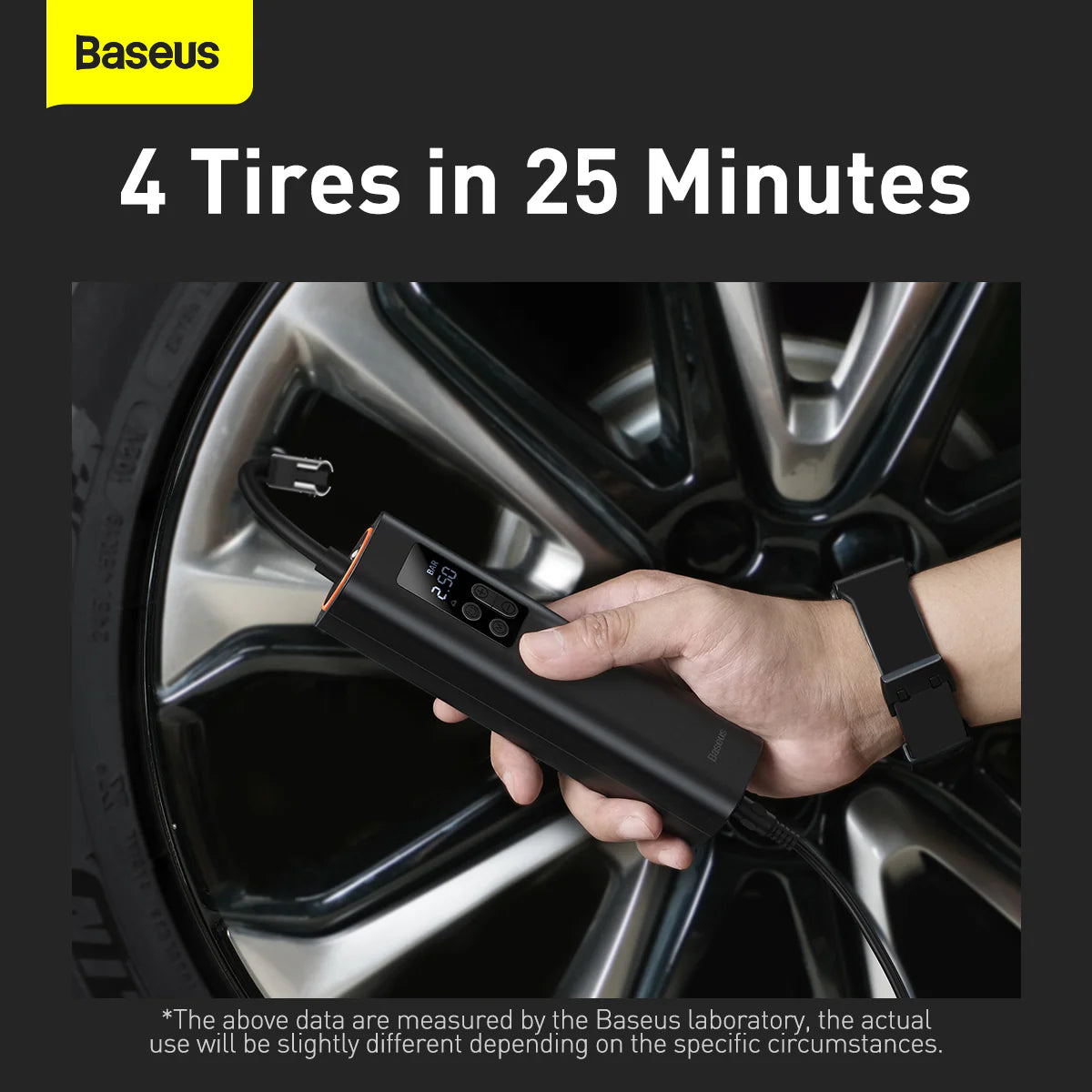 Baseus Super Mini Inflator Pump Black