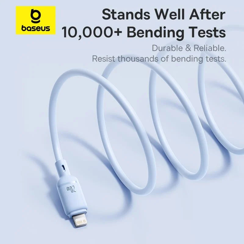 Baseus Silky Series Fast Charging  Data Cable Type-C to iP 20W
