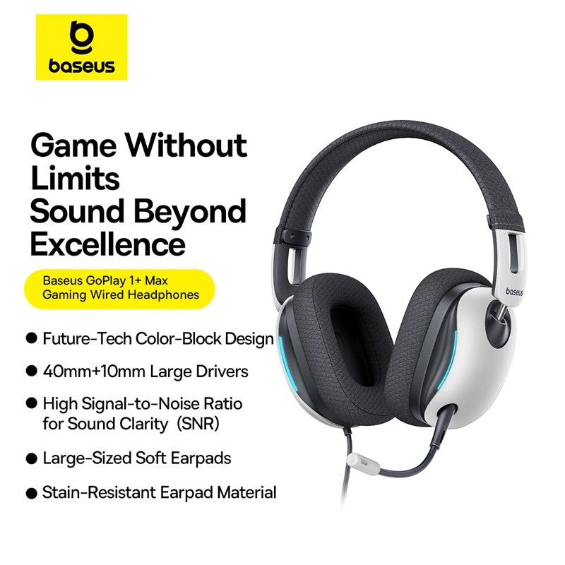 Baseus GoPlay 1 Max 3.5mm Jack Gaming Wired Headphone