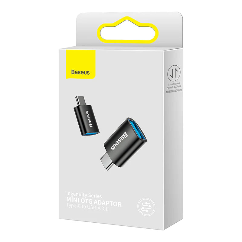 Baseus Ingenuity Series Mini OTG Adaptor Type-C to  USB-A 3.1