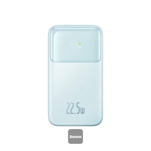 Baseus Comet  Series Dual-Cable Digital Display Fast Charge Power Bank 10000mAh 22.5W (With Simple Series Charging Cable USB to Type-C  30cm）