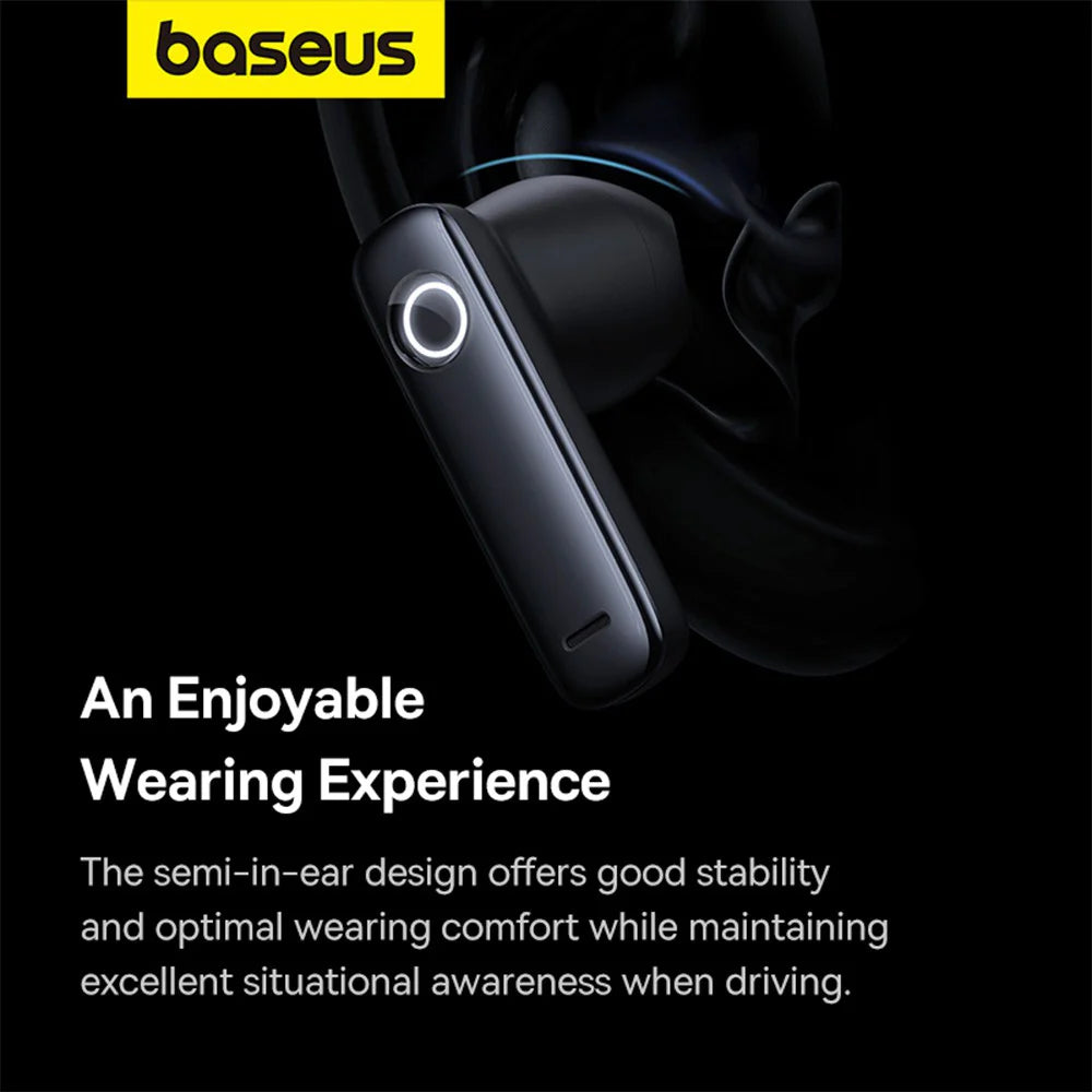 Baseus C-Mic CM10 Smart Unilateral Wireless Earphone for Car