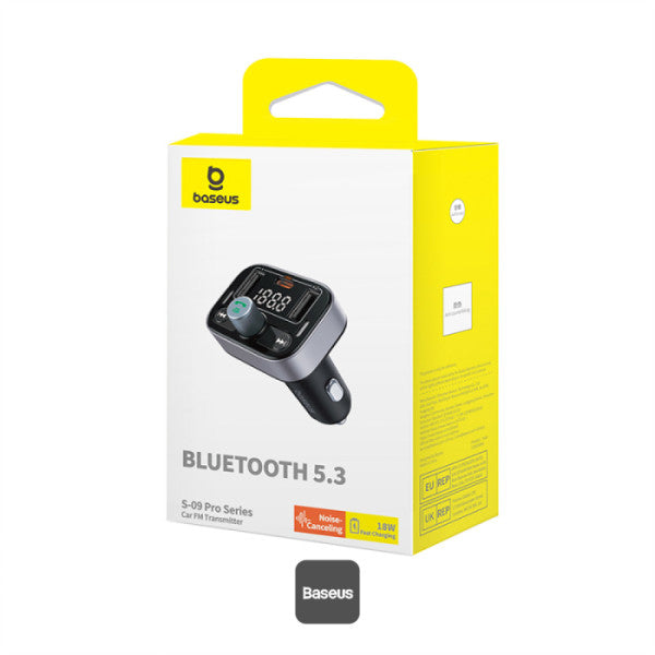 Baseus S-09 Pro Series Car FM Transmitter