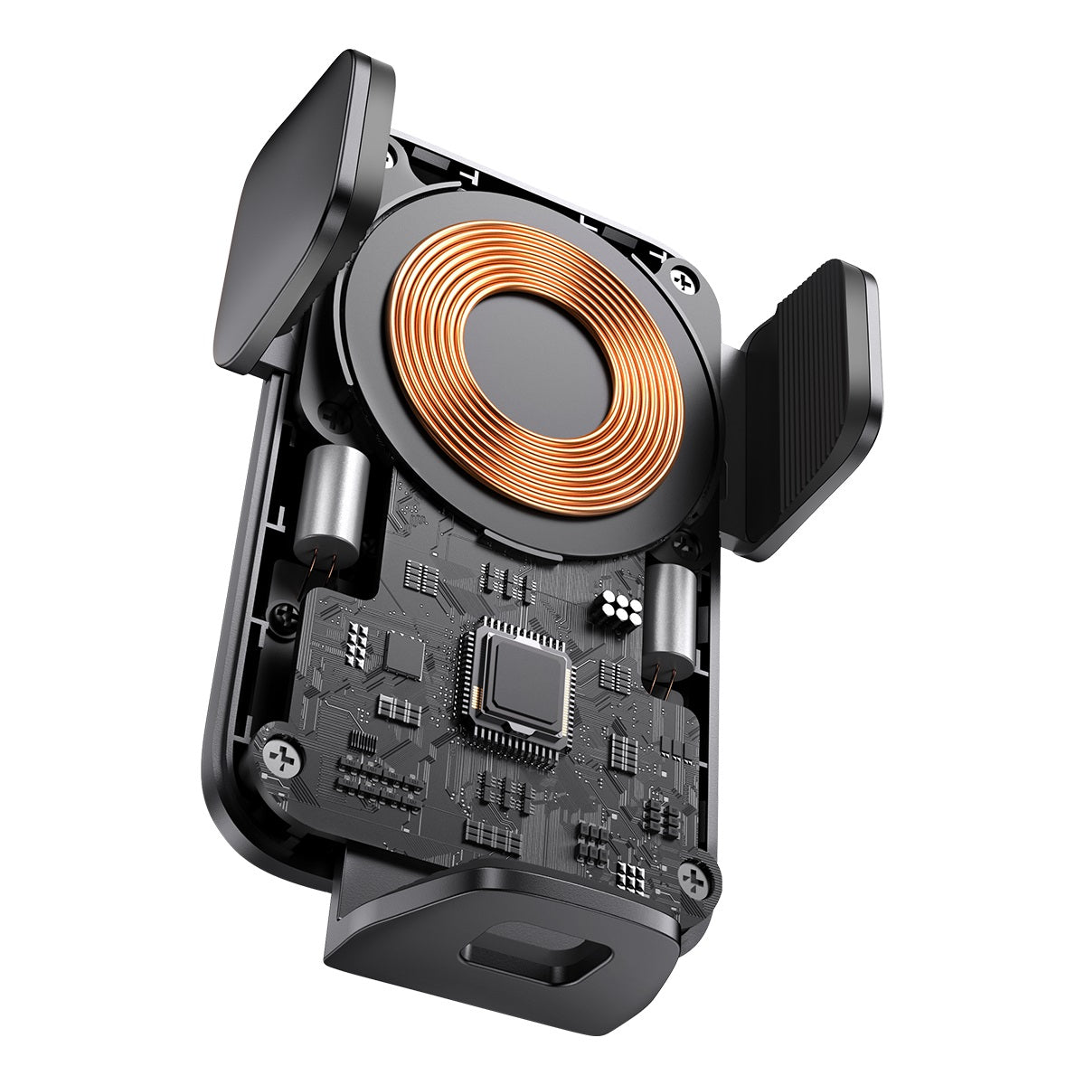 Baseus Wisdom Auto Allignment Car Mount Wireless Charger 15W (Suction Cup Type)