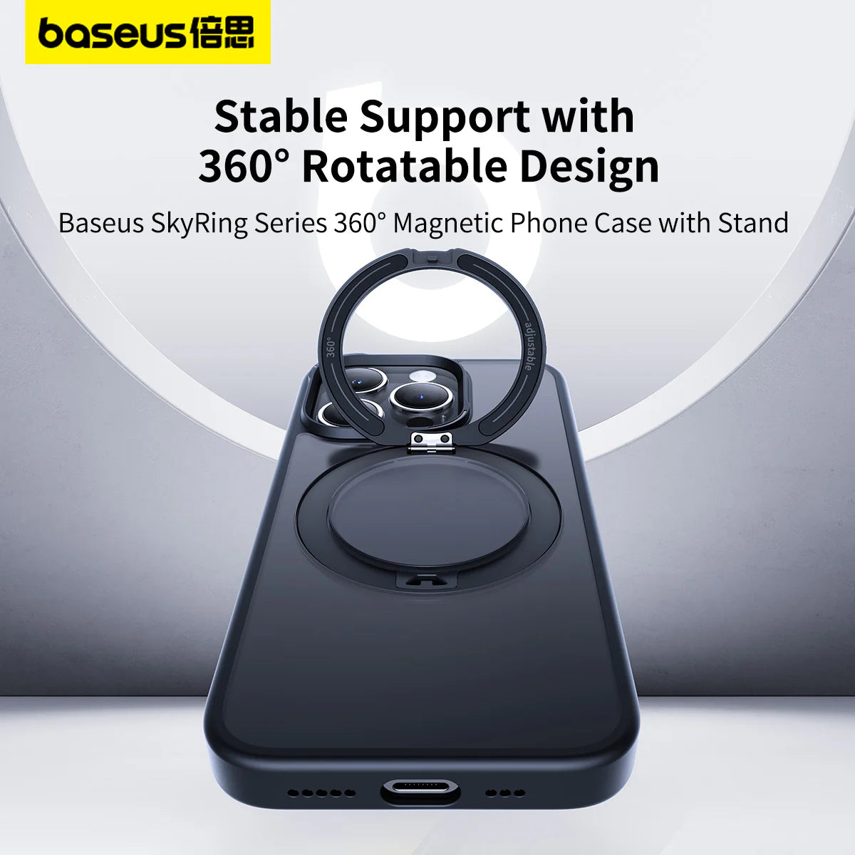 Baseus CyberLoop Series Magnetic Phone Case for iP 15 Pro Max