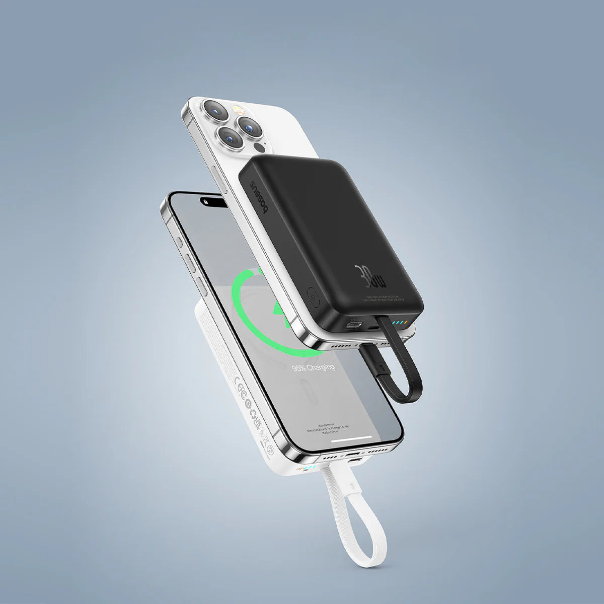 Baseus Magnetic Mini Wireless Fast Charge Power Bank Type-C Edition 10000mAh 30W