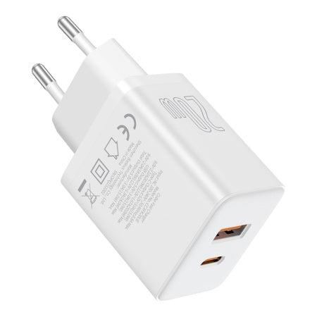 Baseus Cube Fast Charger C+U 20W EU