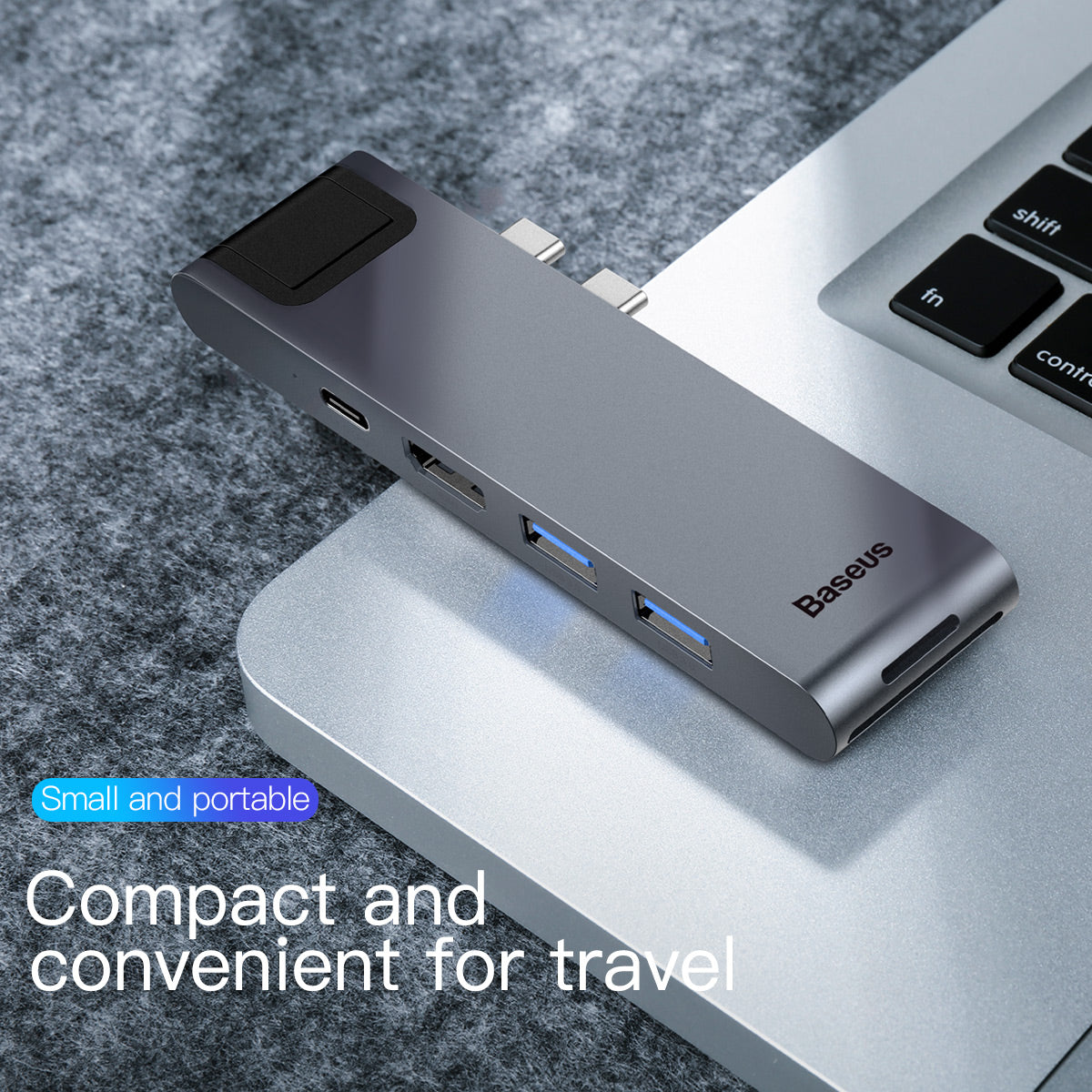 Baseus thunderbolt C+Pro Seven-in-one smart HUB docking station