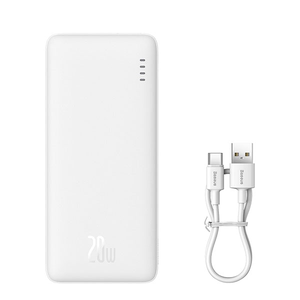 Baseus Airpow Fast Charge Power Bank 30000mAh 20W（With Simple Series Charging Cable USB to Type-C 0.3m Black）