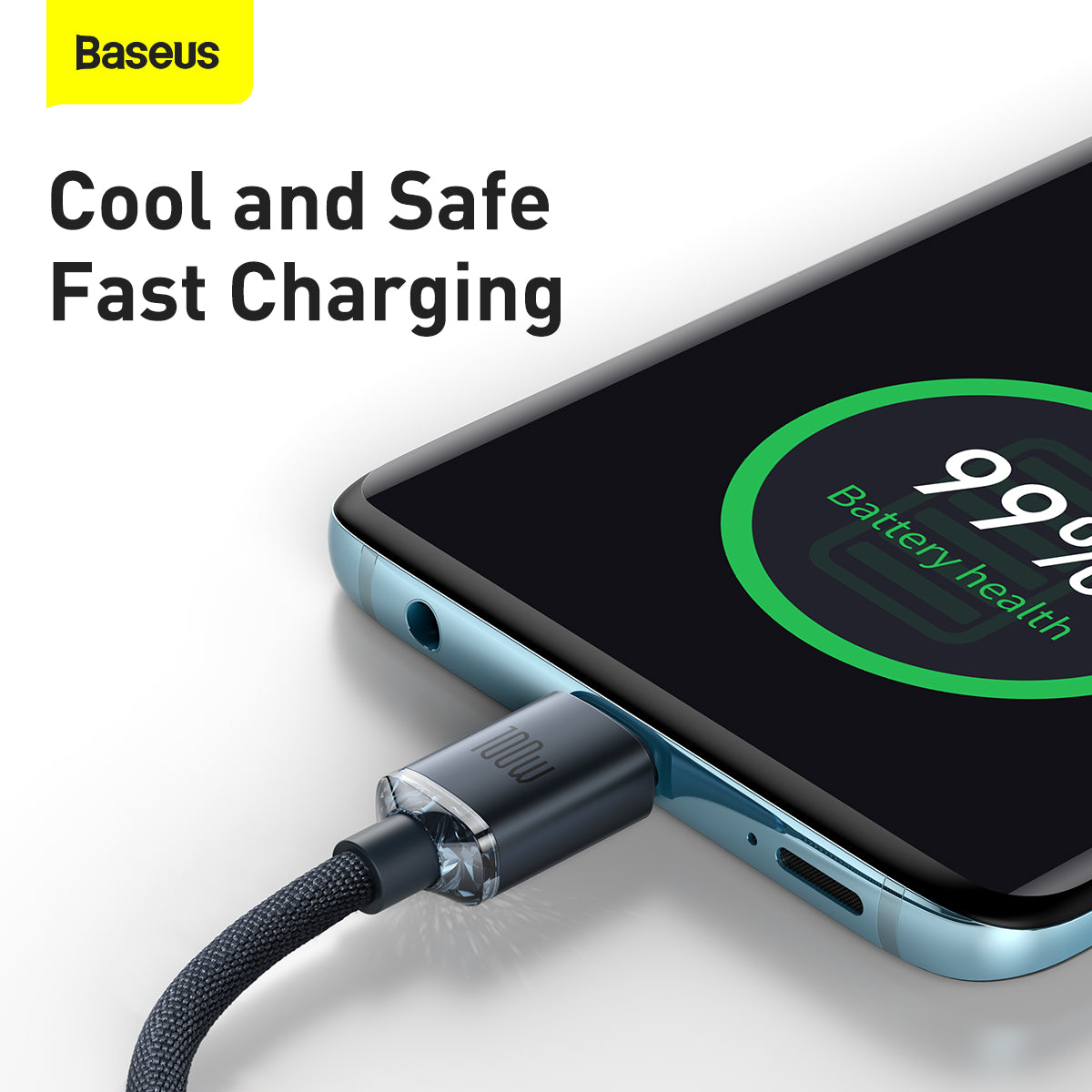 Baseus Crystal Shine Series Fast Charging Data Cable Type-C to Type-C 100W