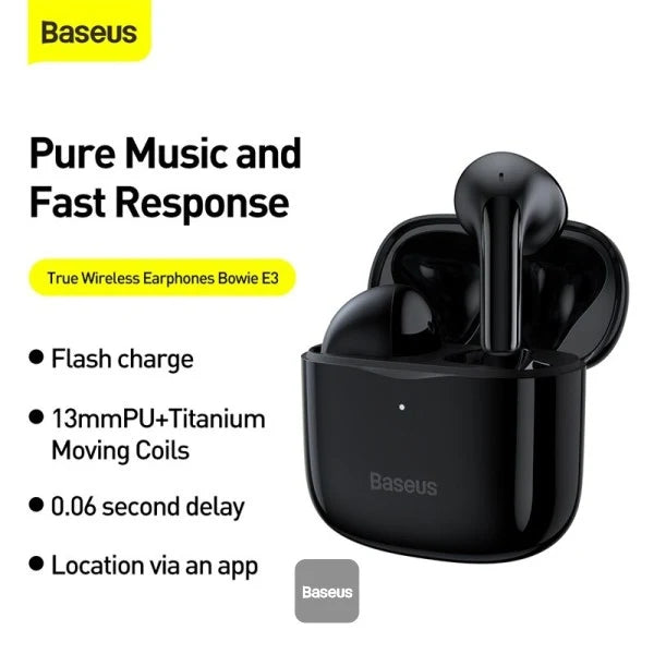 Baseus Bowie E3 Bluetooth 5.2 Wireless Earphones