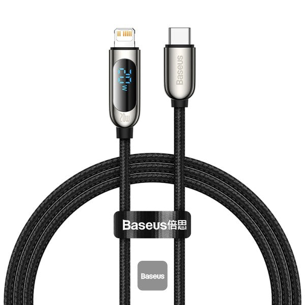 Baseus Display Fast Charging Data Cable Type-C to  IP 20W