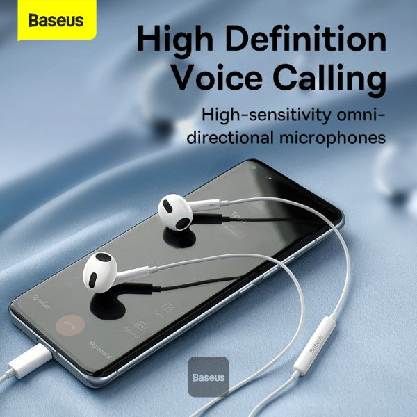 Baseus Encok Type-C lateral in-ear Wired Earphone C17