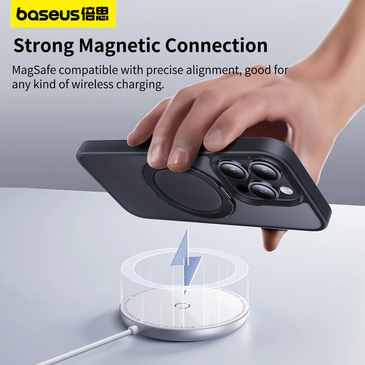 Baseus CyberLoop Series Magnetic Phone Case for iP 15 Pro Max
