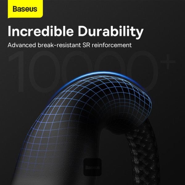 Baseus Flash Series 2 Two-for-three Charging Cable U+C to M+L+C 100W 1.2m