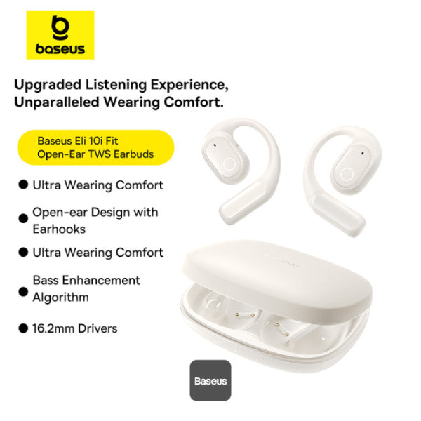 Baseus Eli 10i Fit Open-Ear TWS Earbuds
