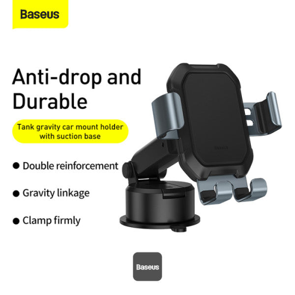 Baseus Tank Gravity Car Mount Holder with Suction Cup