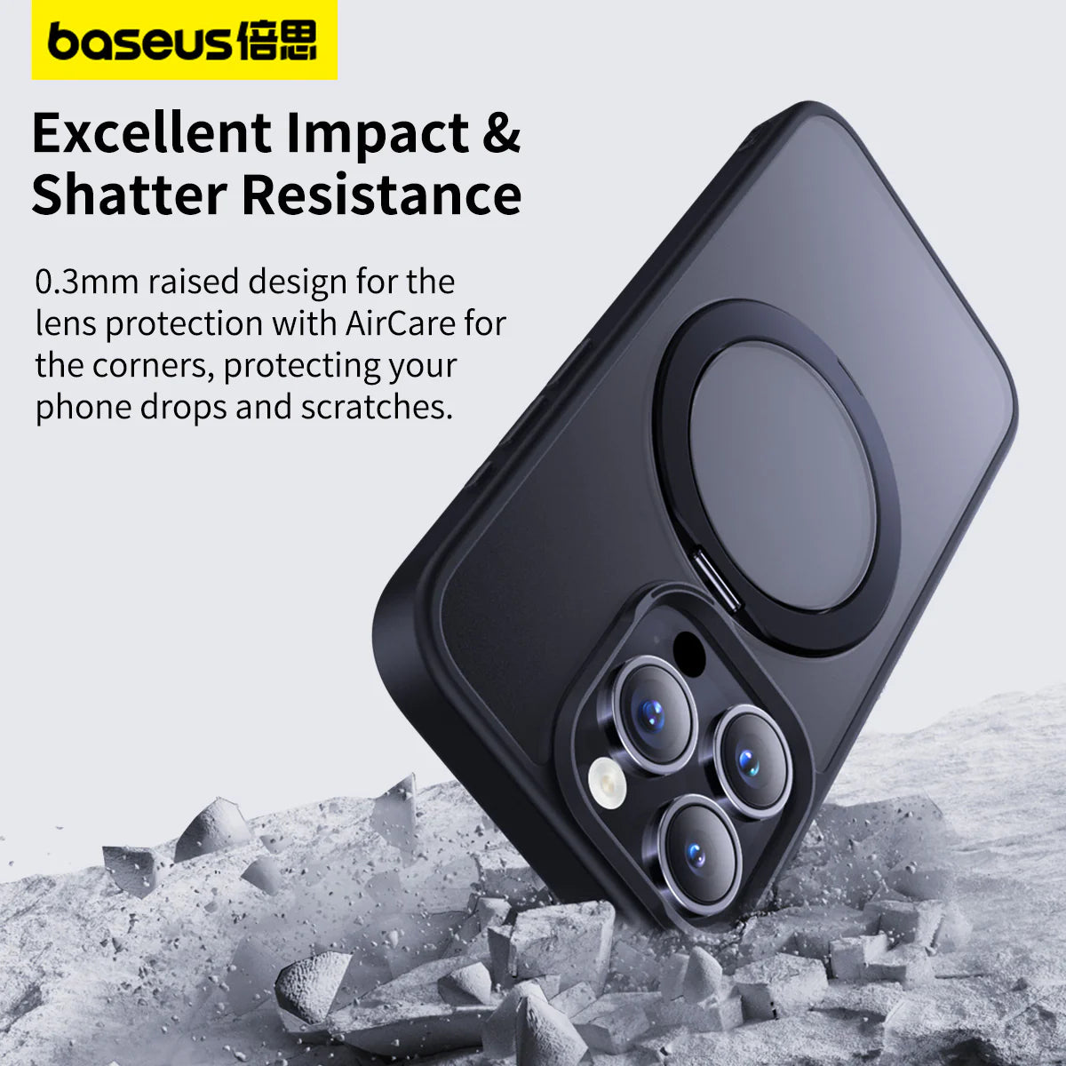 Baseus CyberLoop Series Magnetic Phone Case for iP 15 Pro Max