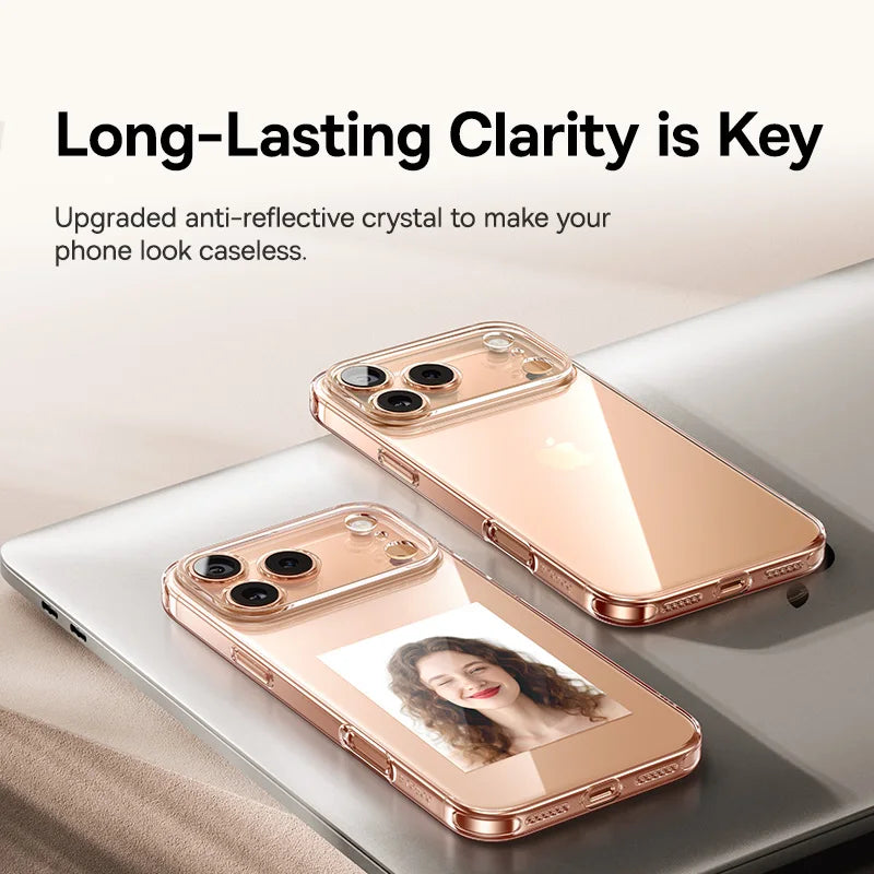 Baseus Simple Phone Case for iPhone 17 Series Clear