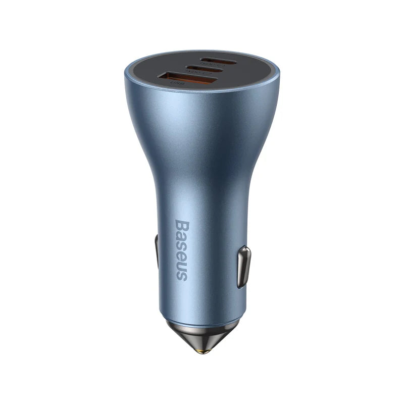 Baseus Golden Contactor Pro Triple Fast Charger Car Charger 65W U+C+C