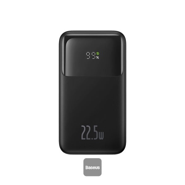 Baseus Comet  Series Dual-Cable Digital Display Fast Charge Power Bank 10000mAh 22.5W (With Simple Series Charging Cable USB to Type-C  30cm）