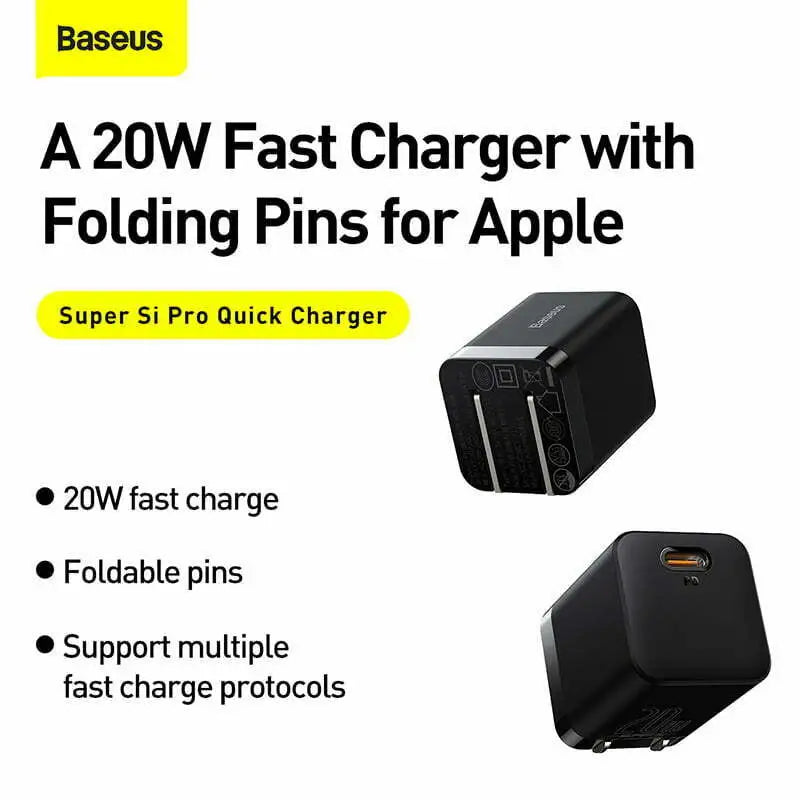 Baseus Super Si Pro Quick Charger 1C 20W