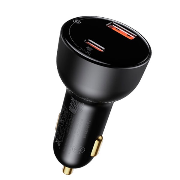 Baseus Superme Digital Display PPS Dual Quick Charger Car Charger
