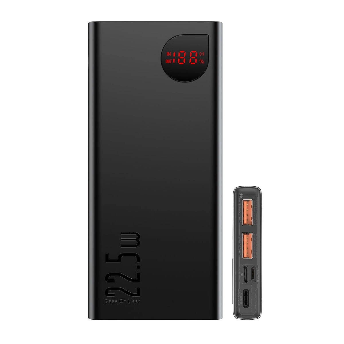 Baseus Adaman Metal Digital Display Quick Charge Power Bank 10000mAh 22.5W（2021 Editon）
