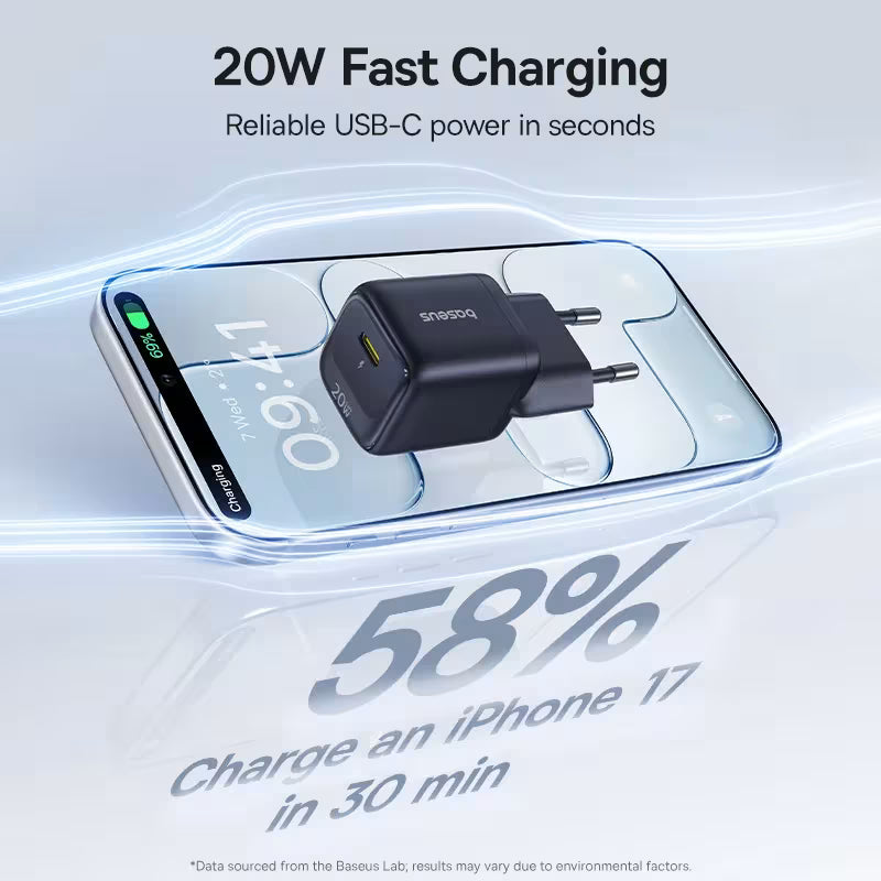 Baseus EnerFill FN22 Fast Charger 1C 20W US