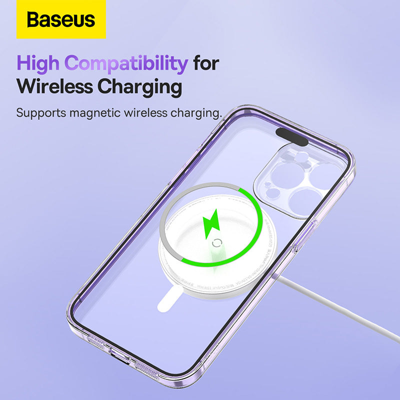 Baseus Crystal  Magnetic Series Phone Case for iP 13 Series