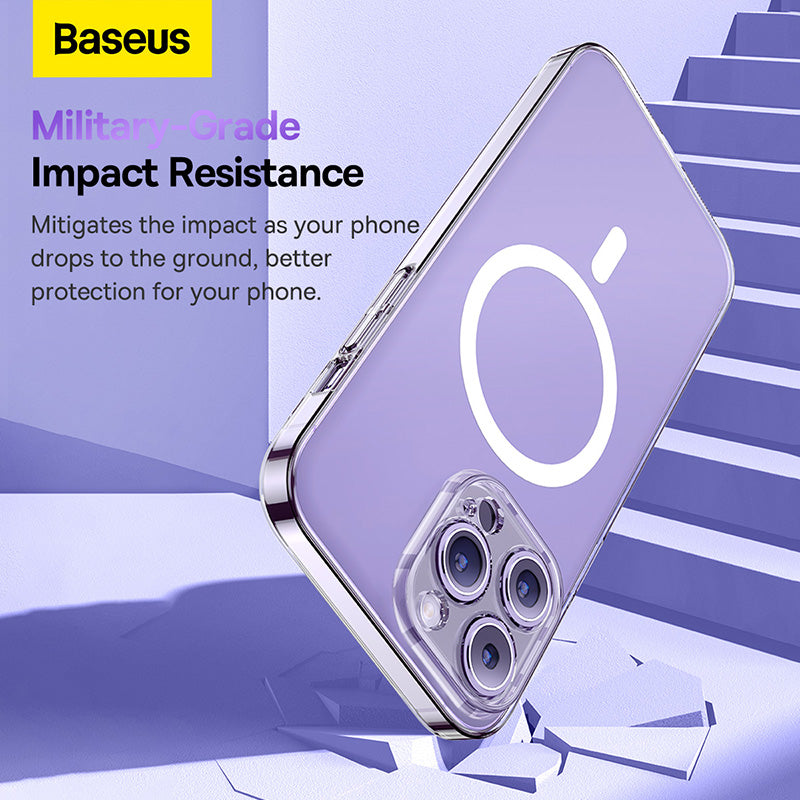 Baseus Crystal  Magnetic Series Phone Case for iP 13 Series