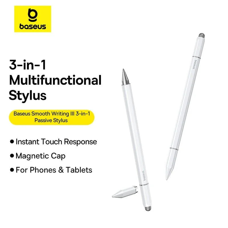 Baseus 3-in-1 Multifunctional Non-magnetic Stylus