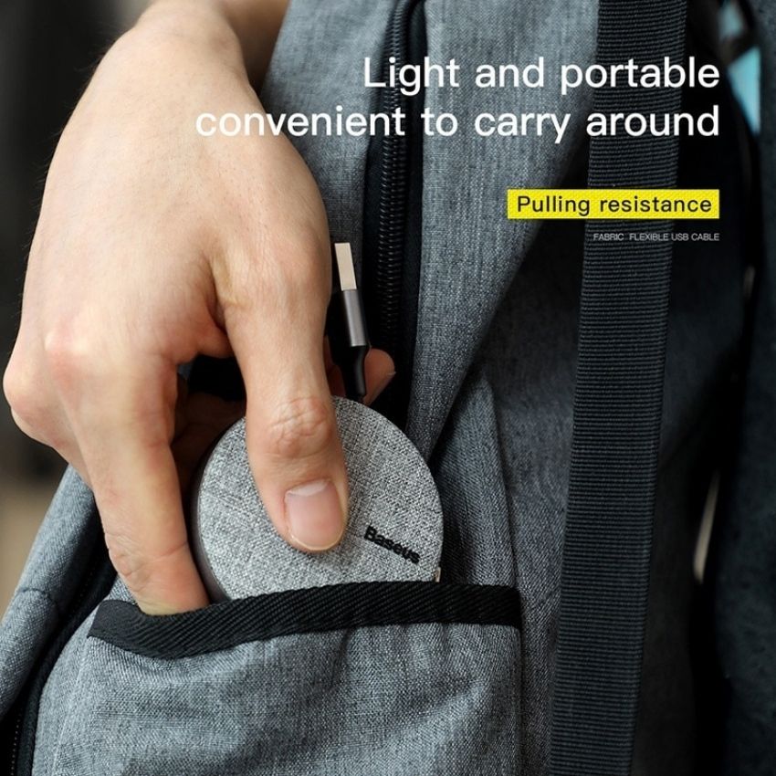 Baseus Fabric 3-in-1 Flexible Fast Charging Cable