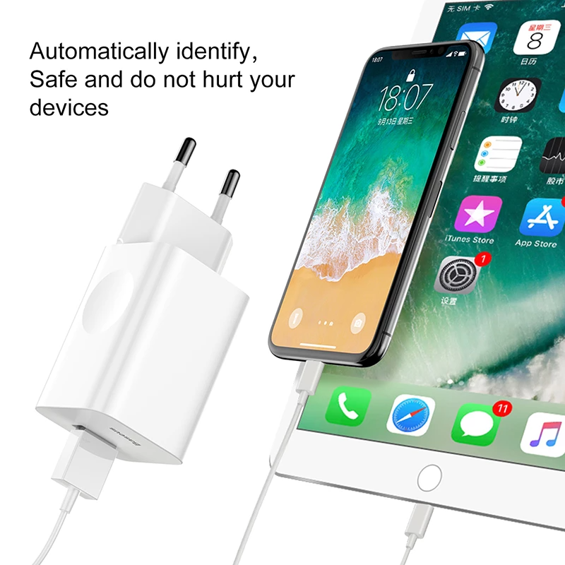 Baseus Wireless Charging Quick Charger 24W (CN) White