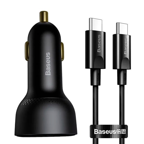 Baseus Superme Digital Display PPS Dual Quick Charger Car Charger