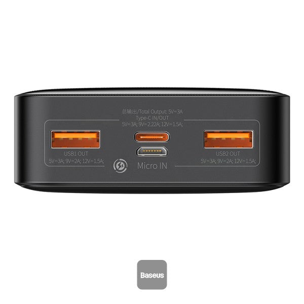 Baseus Bipow Digital Display Power bank 20000mAh 20W