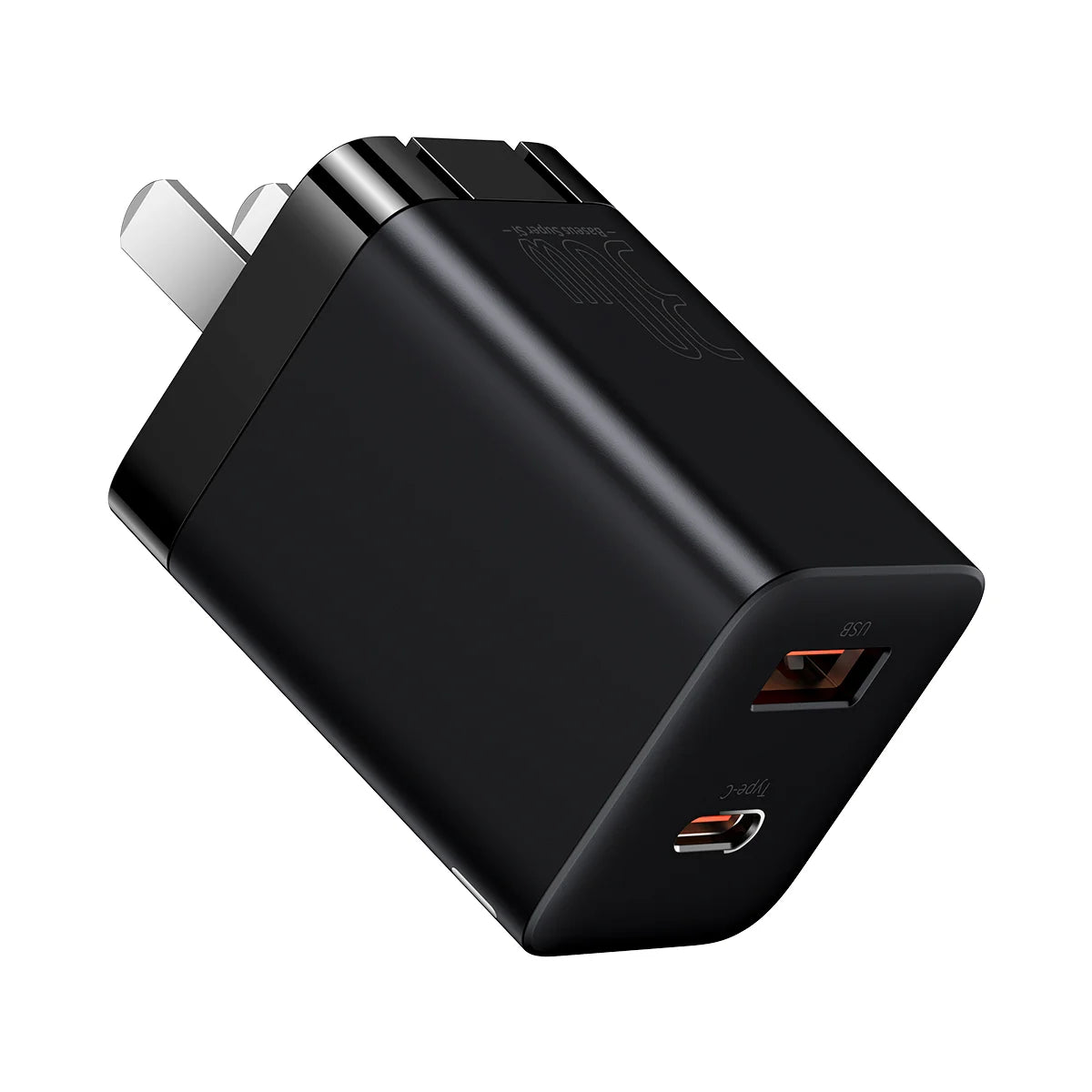 Baseus Super Si Pro Quick Charger Type C + USB 30W CN
