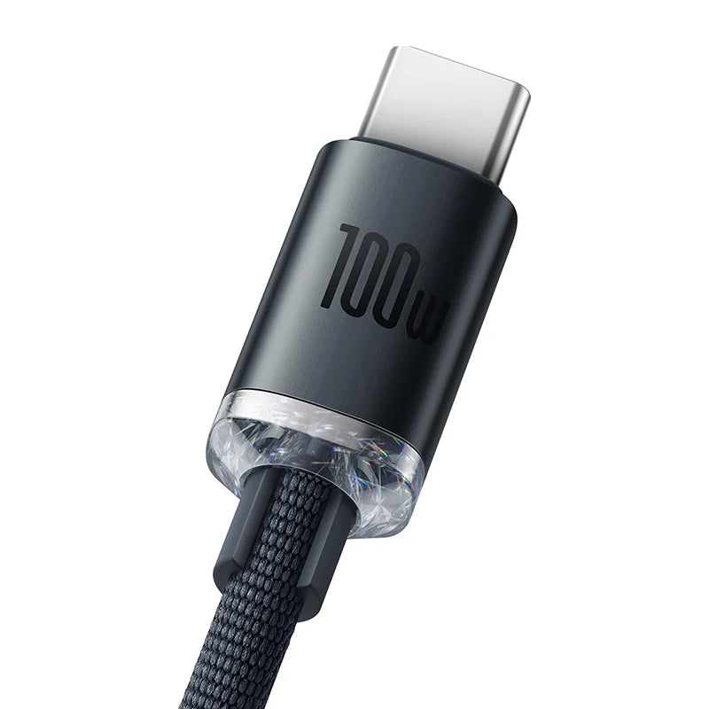 Baseus Crystal Shine Series Fast Charging Data Cable USB to Type-C 100W