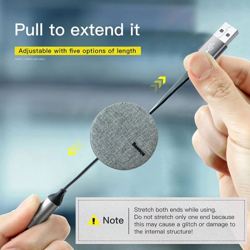 Baseus Fabric 3-in-1 Flexible Fast Charging Cable