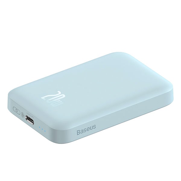 Baseus Magnetic Mini Wireless Fast Charge Power Bank 20000mAh 20W (With Simple  Charging Cable Type-C to Type-C (20V/3A) 30cm)