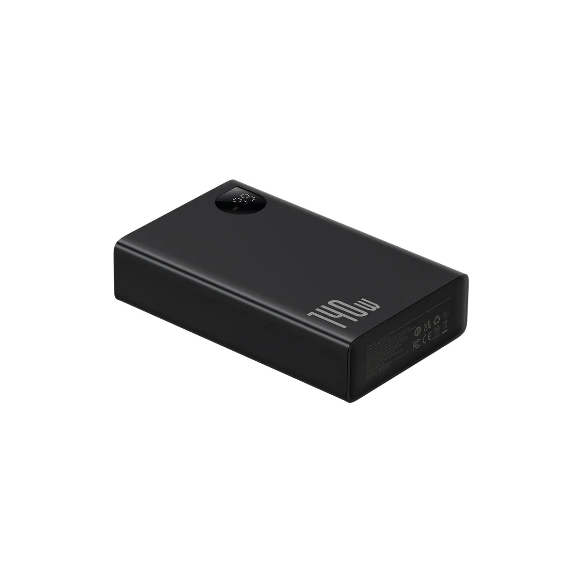 Baseus Adaman  Digital Display Fast Charge Power Bank 24000mAh 140W（With Superior Series Fast Charging Data Cable Type-C to Type-C 240W (48V/5A) 1m Black）