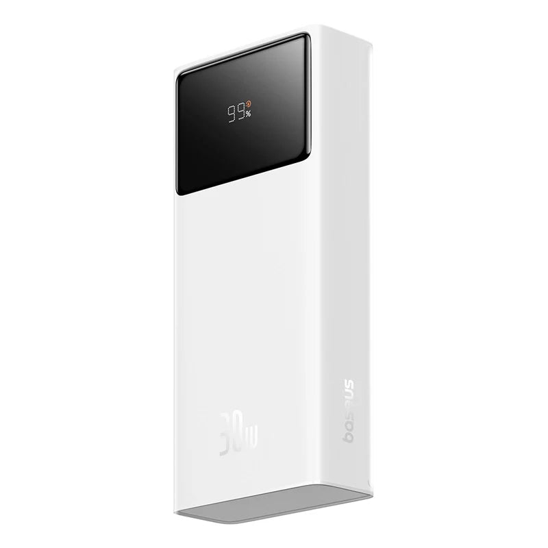 Baseus Star-Lord Digital Display Fast Charging Power Bank 30000mAh 30W (With Simple Series Charging Cable USB to Type-C 3A 0.3m Black）