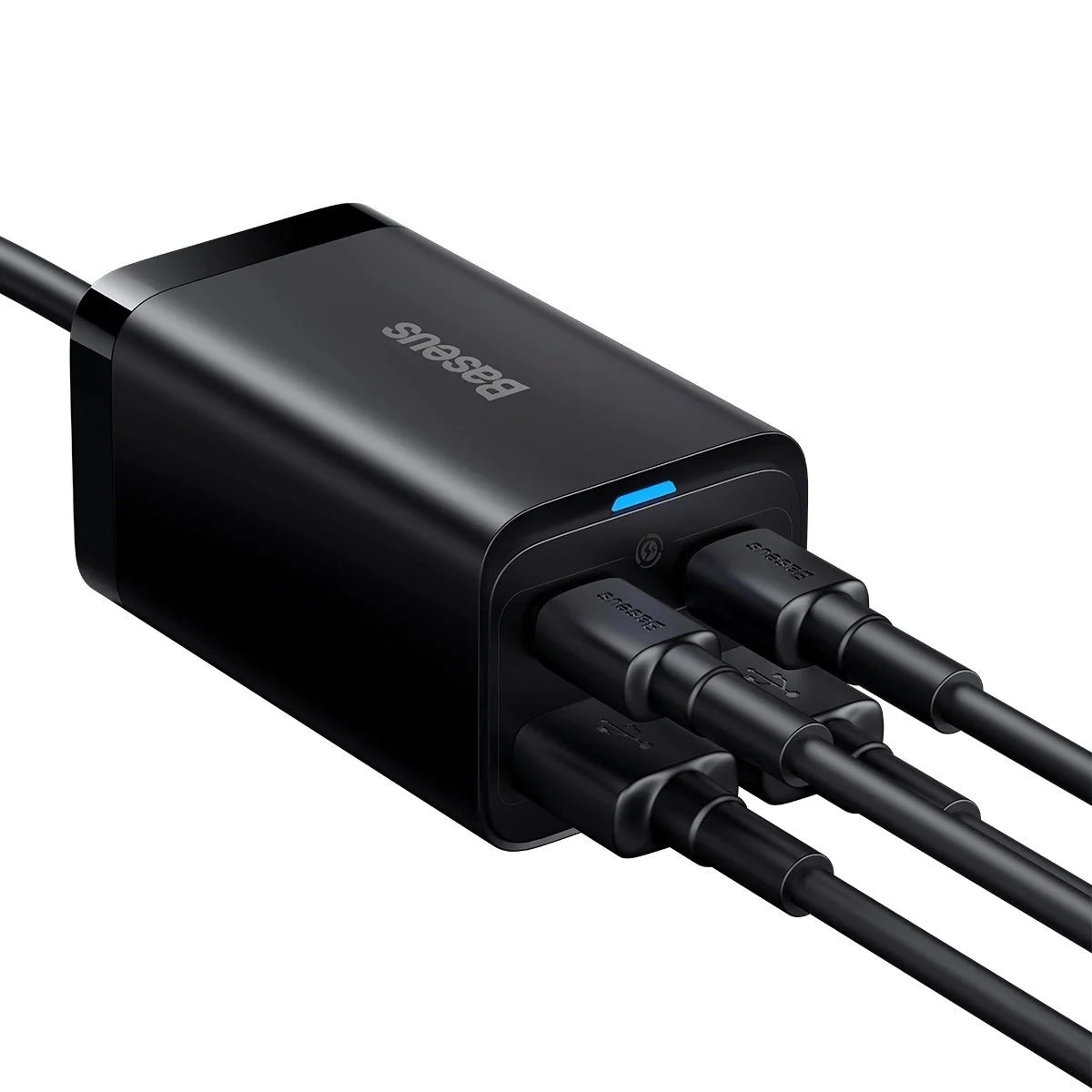Baseus GaN3 Pro Desktop Fast Charger 2C+2U 65W CN Black(Include?Baseus Xiaobai series fast charging Cable Type-C to Type-C 100W(20V/5A) 1m