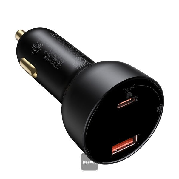 Baseus Superme Digital Display PPS Dual Quick Charger Car Charger