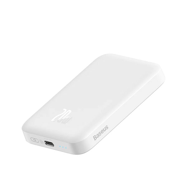 Baseus Magnetic Mini Wireless Fast Charge Power Bank 20000mAh 20W (With Simple  Charging Cable Type-C to Type-C (20V/3A) 30cm)