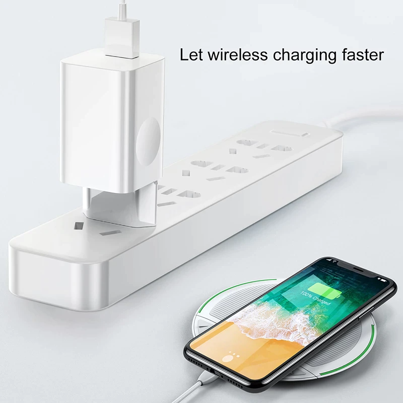 Baseus Wireless Charging Quick Charger 24W (CN) White