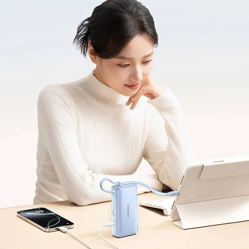 Baseus Nomos NT11 Omni Charge Digital Display Power Bank 10000mAh 35W