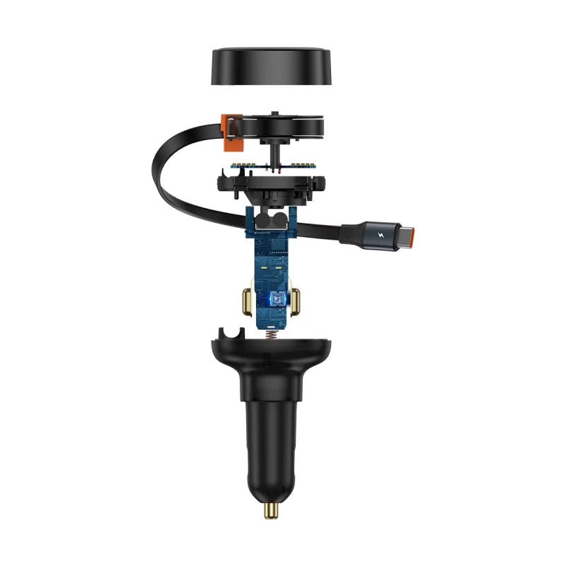 Baseus Enjoyment Pro Retractable USB-C Car Charger 60W