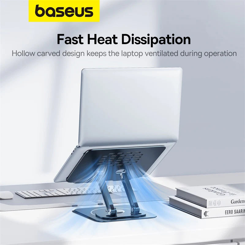 Baseus UltraStable Pro Series Rotatable and Foldable Laptop Stand (Three-Fold Version)